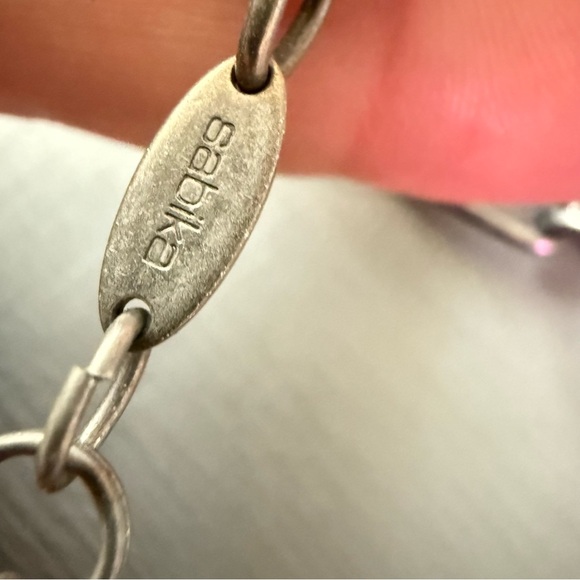 Sabika Beaded Chainlink Chunky Winter 2010 Necklace - Picture 10 of 11